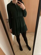 Vila Kleid Minikleid Smaragdgrün Grün Größe S/36 Freizeitkleid