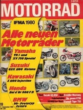 M8019 + Dauertest TRIUMPH Tiger 750 + Test SUZUKI GS 850 L + MOTORRAD 19 1980