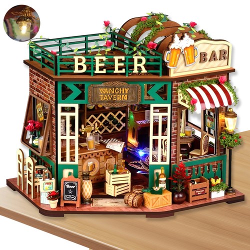 Miniatur pub haus - pub, diy