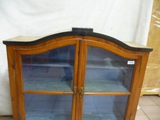 7600.      Alte Biedermeier Glasvitrine Vitrine Schrank  Original Vitrine
