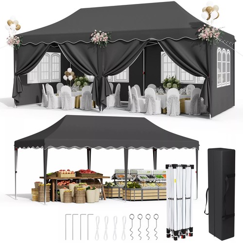 Faltpavillon 6x3m pavillon - pavillon, mit