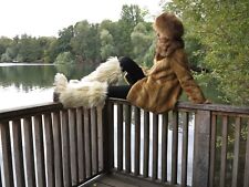 Lady Style KaDeWe Berlin Pelzmantel Mantel Luxus 80er TRUE VINTAGE 80s fur coat
