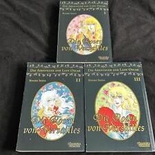 Die Rosen von Versailles: die Abenteuer der Lady Oscar Manga Band 1, 2, 3