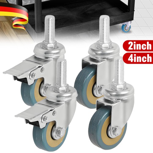 Stück set lenkrollen mit - lenkrollen,