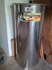 Edelstahlfaß  von Speidel ( Saftquell) 65 L mit Schwimmdeckel , kaum benützt.
