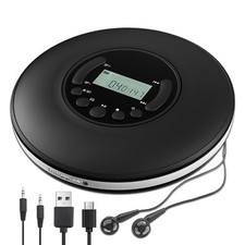 Portable CD Player MP3 Music Player A-B Repeat Function With LCD Display LC URS