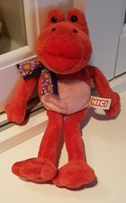 Nici roter Schlenker Frosch mit Kussmund Sunshine Maker Stofftier Kuscheltier 