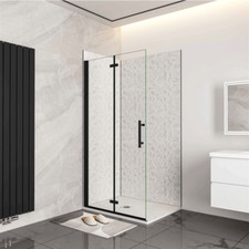 185/195cm Eck-Duschkabine