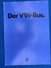 PROSPEKT  VW T2b Transporter Der VW Bus Doka Bus Pritsche  8/1974 - SEHR GUT