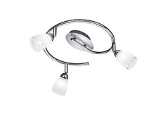 LED Deckenleuchte Deckenstrahler Strahler 3 x G9 Spots Rondell 826690306 