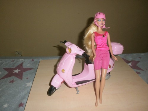 Barbie motorroller vespa - motorroller,