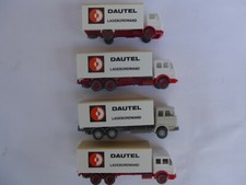 Wiking 1:87 LKW MB Dautel Ladebordwand 4 Stück davon 3 alt 
