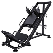 MAXXUS 2in1 Beinpresse Stahlrahmen Beintrainer Kniebeugen Wadentrainer Fitness
