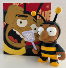 Kidrobot The  Simpsons BUMBLEBEE MAN 6“ Vinyl Figur