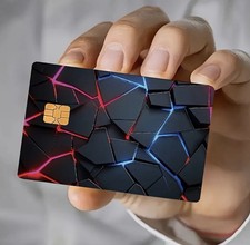 Premium 3D Karten Aufkleber