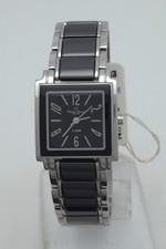 Claude Pascal Damenuhr,Edelstahl/Keramik,2481516,die Uhr läuft,