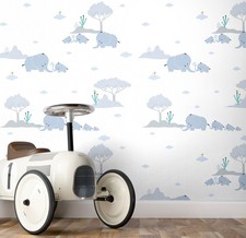 NEWROOM Vliestapete Blau