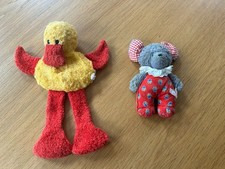 Käthe Kruse - Stofftier Schmusetier Frottee - Maus u. Ente