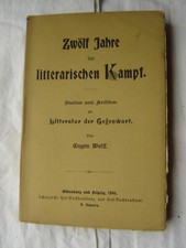 Eugen Wolff Zwölf Jahre im