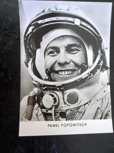 Ansichtskarte kosmonaut - ansichtskarte,
