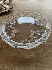 Grosser Glasteller, Flache Glasschale