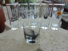 Lot of 6 Jack Daniels Glasses