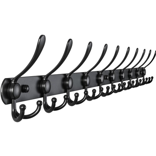 Garderobenleiste 96cm haken - garderobenleiste,