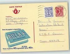 10513326 - Ganzsache - Werbung Rizla Zigaretten Papier Werbung Zigaretten