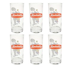 6x Almdudler Glas Trinkglas