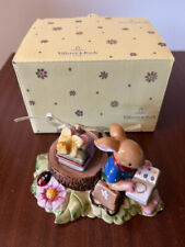 Villeroy Boch 2014 2tlg. Teelicht + Anhänger Bunny Hasenschule Hase Ostern