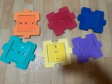 Rahmen Weich Typ Puzzle Für Foto 10 X 10 cm. Verschiedene Farben