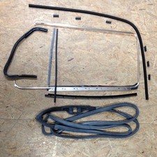 Fensterkit VW Bus T2 T2a T2b Fensterchrom Fensterdichtung Türdichtung links TOP