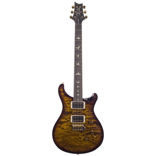 Gitarre prs custom black - e-gitarre,