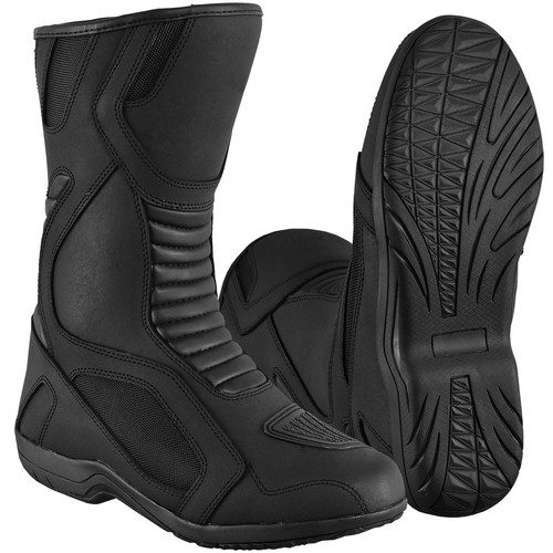 Herren leder motorradstiefel - herren-leder,