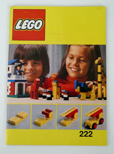 Lego 222 Ideenbuch Heft Modellvorschläge Bauanleitung Legoland 1975
