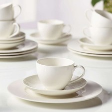 vivo Villeroy & Boch Group Basic White Kaffee Set 18tlg. Kaffeeservice
