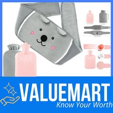 Wärmflasche Gummi 1L Plüsch