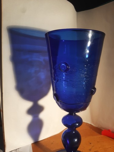 Mundgeblasenes kelchglas - mundgeblasenes,
