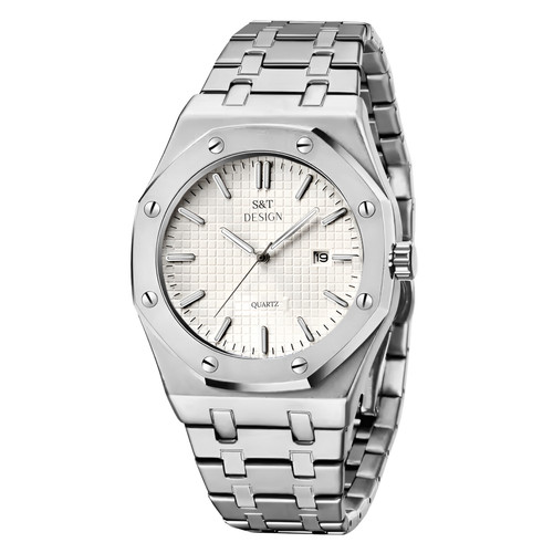Armbanduhr edelstahl herrenuhr - armbanduhr,