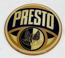Plakette Presto Werke Auto Motorrad Fahrrad Emblem Badge