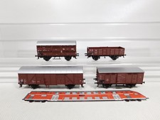 4x Trix H0 DC Freight Car