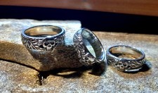 Patriotischer Husaren Kantine ehrenring ring silber