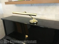 Klavierlampe Leuchte  messing