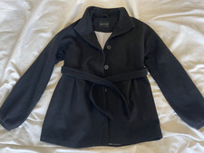 Umstandsmantel Umstandsjacke schwarz Gr. S Mamalicious 50% Wolle