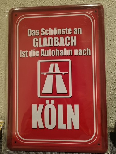 Blechschild x 30 - 20,