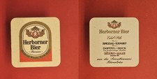 Herborner Bier Bärenbräu Brauerei Bierdeckel Bier