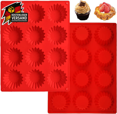 Silikon muffinform stück - silikon,
