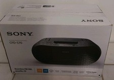 Sony CFD-S70 Radio CD/Kassetten Player Musikbox Tragbar Stereo OVP
