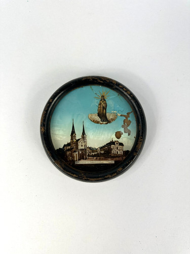 Antikes andenkenbild perlmutt - andenkenbild,