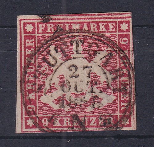 Württemberg 1857 wappen - 1857, 9